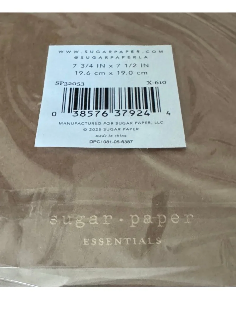 Sugar Paper sugar paper